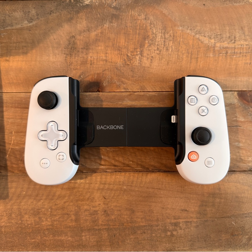 Backbone Black and White Handheld Gaming Console